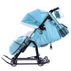 Санки-коляска «Ника Детям НД7-5 с шишкой», цвет мятный - Фото 2