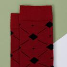 Носки Pattern bordo р. 39-40 (24-26 см) - Фото 2