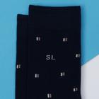 Носки Pattern blue р. 39-40 (24-26 см) - фото 24497069