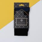 Носки мужские «Английская клетка в синем» р. 41-42 (26 - 28 см) 7042983