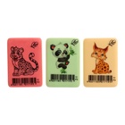 Ластик Луч «ZOO» Z1, термопластичная резина (35×25×8 мм) пастельный, МИКС - Фото 5