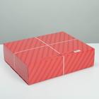 Коробка складная двухсторонняя «Почта новогодняя», 31 × 24,5 × 9 см - Фото 3