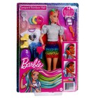 Кукла Барби «Радужные волосы» - фото 9351216