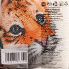 Салфетки бумажные "Гармония цвета", 24х24 см, 100 шт, с рисунком "Тигр" - Фото 2