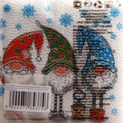 Салфетки новогодние бумажные «Сказочные гномы», 24×24 см, 100 шт. - Фото 5