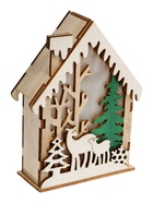 Световой декор настольный «Домики» 12.5 см, МИКС - фото 119954217