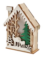 Световой декор настольный «Домики» 12.5 см, МИКС - Фото 6