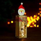 Световой декор настольный «Новогодние фигуры» высота (без игрушки) — 14 см, МИКС - фото 9575047