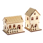 Световой декор настольный «Домики» 10 см, МИКС - Фото 4