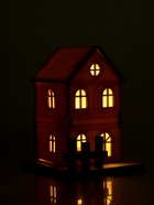 Световой декор настольный «Домики» 10 см, МИКС - Фото 10