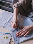 Ручка для джинсовой ткани термоисчезающая, белая - Фото 5