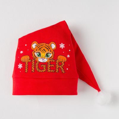 Шапочка детская, цвет красный, рост 68 см