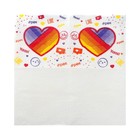 Салфетки бумажные «Яркие лайки», однослойные, 24×24 см, набор 20 шт. - Фото 3