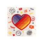 Салфетки бумажные «Яркие лайки», однослойные, 24×24 см, набор 20 шт. - Фото 4