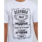 Футболка мужская KAFTAN "Лучший дед" р. 48 7182084 - фото 1687227