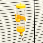 Поилка для грызунов «Пижон», 125 мл, жёлтая - Фото 5