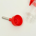 Поилка для грызунов «Пижон», 250 мл, красная - Фото 3