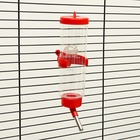 Поилка для грызунов «Пижон», 250 мл, красная - Фото 5