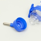 Поилка для грызунов «Пижон», 80 мл, синяя - Фото 4