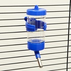 Поилка для грызунов «Пижон», 80 мл, синяя - Фото 5