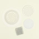 Комплекс для кормления с автопоилкой и съёмной миской, бело-серый - Фото 9