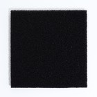 Губка прямоугольная, крупнопористая 10 PPI, лист 50 х 50 х 5 см, черный - фото 7895336