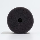 Губка круглая № 3, мелкопористая, 8×8×10 см, серая - Фото 3