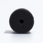 Губка круглая № 4, мелкопористая, 8×8×16 см, серая - Фото 3