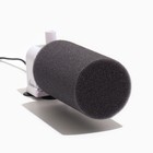 Губка круглая № 4, мелкопористая, 8×8×16 см, серая - Фото 5