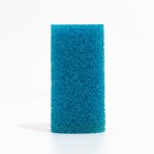 Губка круглая № 1, крупнопористая, 5×5×10 см, синяя - Фото 2