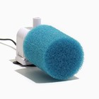 Губка круглая № 3, крупнопористая, 8×8×10 см, синяя - Фото 5