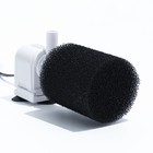 Губка круглая № 3, среднепористая 30 PPI, 8×8×10 см, черная - Фото 6