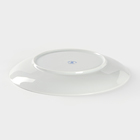 Тарелка фарфоровая «Верона», d=27 см, белая - Фото 3