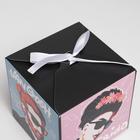Коробка подарочная складная, упаковка, «ART», 12 х 12 х 12 см - фото 46785910