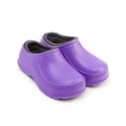 Галоши детские, цвет фиолетовый, размер 35 - Фото 1
