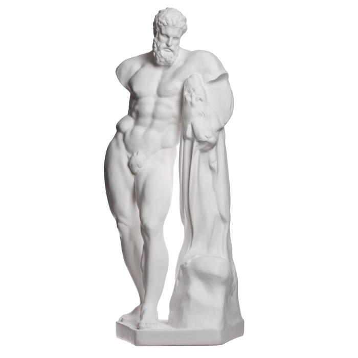 Гипсовая фигура Статуя Геракла, 27,5 х 27,5 х 74 см - Фото 1
