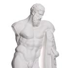 Гипсовая фигура Статуя Геракла, 27,5 х 27,5 х 74 см - Фото 3