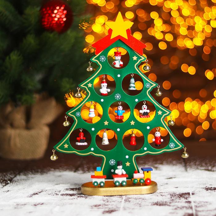 УЦЕНКА Новогодний сувенир «Супер ёлка» 7×20×27 см - Фото 1