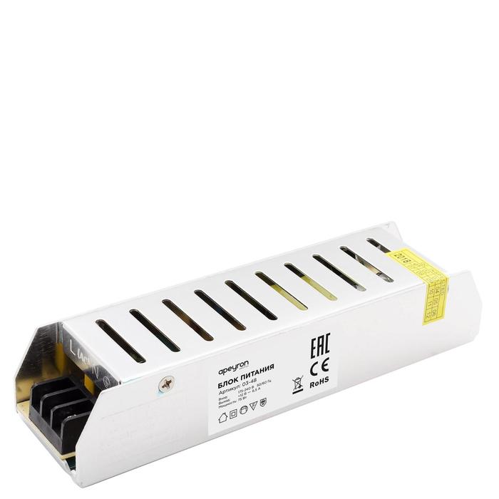 Блок питания Apeyron Electrics для светодиодной ленты 12 В, 75 Вт, IP20
