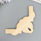 Заготовка для росписи дерево "Декоративный элемент - Уголок" А87-2 10х10 см  (артикул 6903836)  большой выбор товаров оптом и в розницу по низким ценам с доставкой