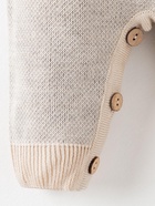 Комбинезон вязаный Крошка Я «Тигруля», рост 86-92 см, бежевый - фото 59770587