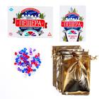 Новогодняя настольная игра «Пещера чудес», 95 льдинок, 5 мешочков, 7+ - Фото 2