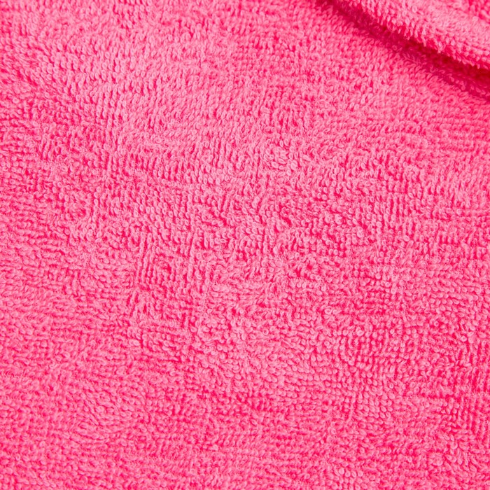 Полотенце-пончо с карманом Крошка Я, цвет розовый, размер 24-32, 100 % хлопок, 320 г/м2 - фото 1883732216