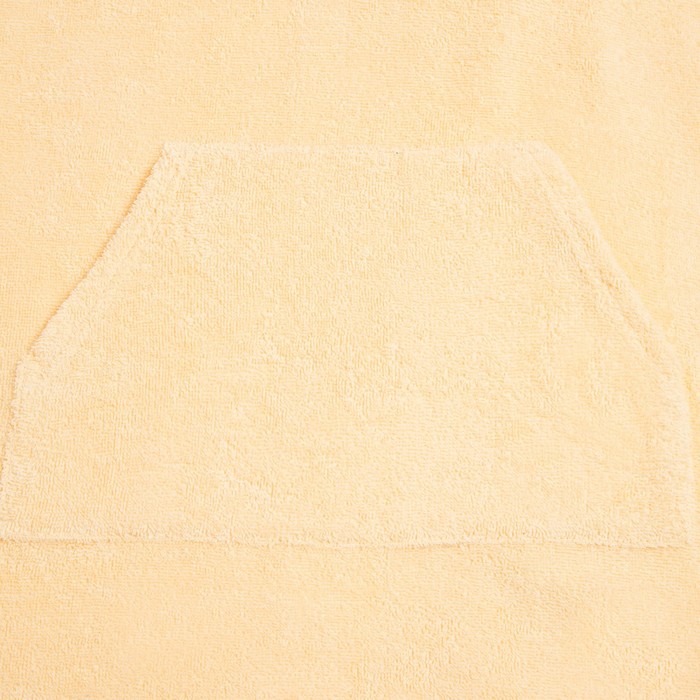 Полотенце-пончо с карманом Крошка Я, цвет молочный, размер 32-38, 100 % хлопок, 320 г/м2 - фото 1883732227