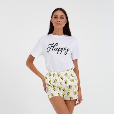 Шорты женские KAFTAN Avocado, размер 48-50, белые