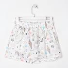 Шорты женские KAFTAN "Unicorn", р. 44-46, белый - Фото 7