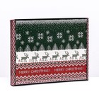 Коробка сборная крышка - дно с окном, «Скандинавия», 26×21×4 см - Фото 2