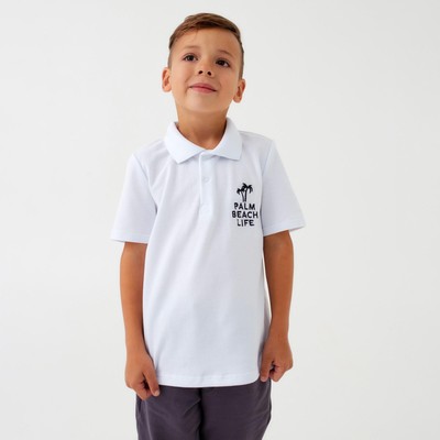 Футболка-поло детская KAFTAN Holidays, размер 30 (98-104 см)