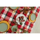Скатерть «Этель» Christmas cell, 130×130 см, красная - Фото 9