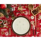 Скатерть «Этель. Reindeer», 130×130 см, красная  (артикул 5084327)  большой выбор товаров оптом и в розницу по низким ценам с доставкой